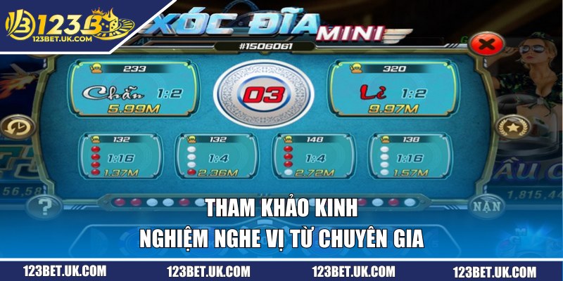 Tham khảo kinh nghiệm nghe vị từ chuyên gia
